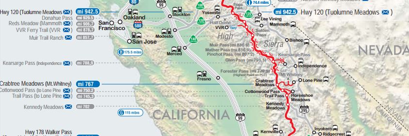 Map of Central Cali