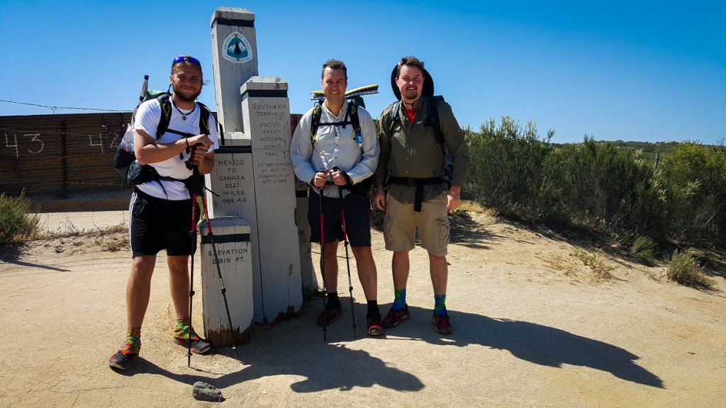 The Three Amigos at the Wall