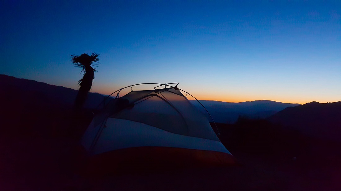 20150529_050210_Silhoutted tent sunrise mile 616