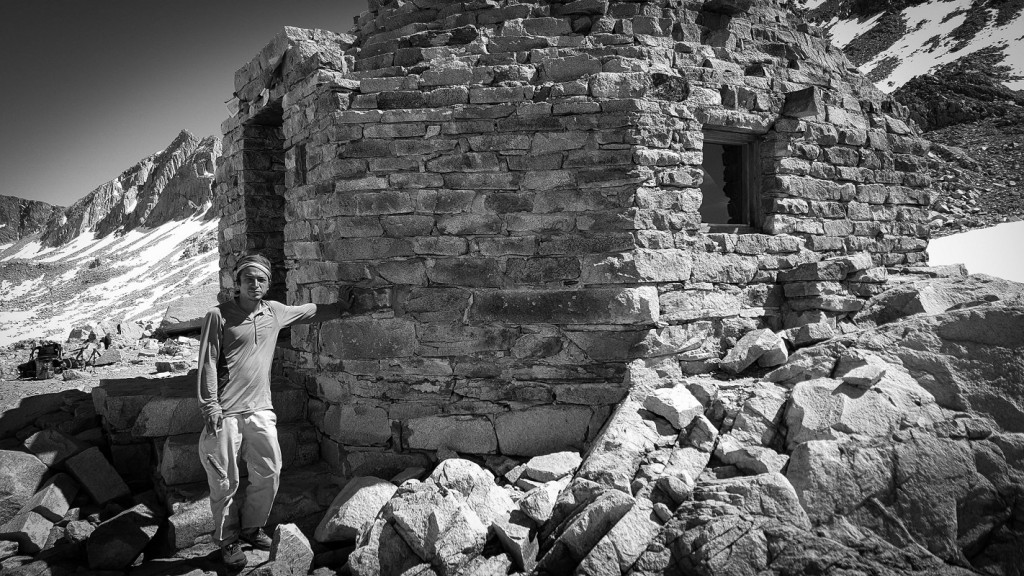 Muir Hut #1 - B&W